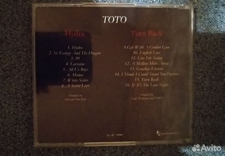 Cd toto music