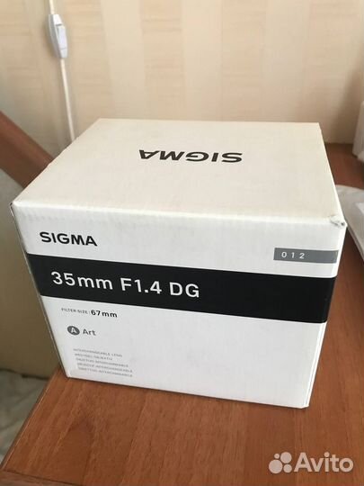 Sigma 35mm 1.4 art Nikon F