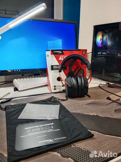 Игровые наушники hyperx cloud alpha