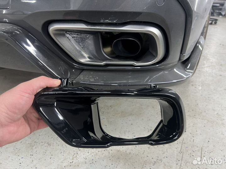 Насадки на выхлоп bmw G05 G06 G07