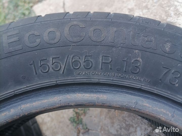 Continental EcoContact 6 15.5/65 R13 26J