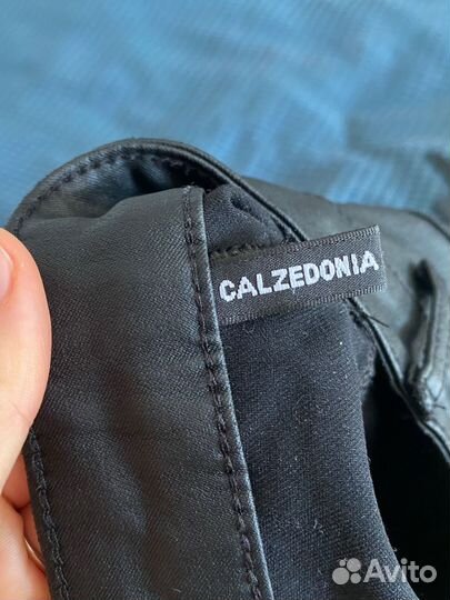 Черные легинсы Calzedonia штаны скинни XS S