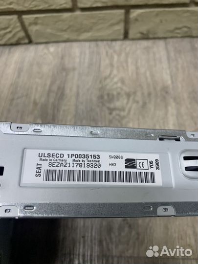 Seat Leon 1P1 2005-2013 Магнитола