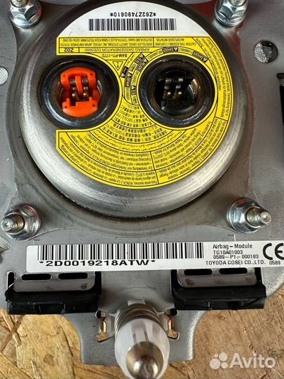 Подушка безопасности водителя Lexus NX рест. 2020