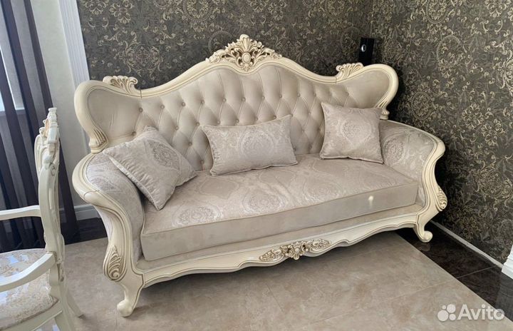 Диван + 2 кресла «Джоконда» крем оригинал