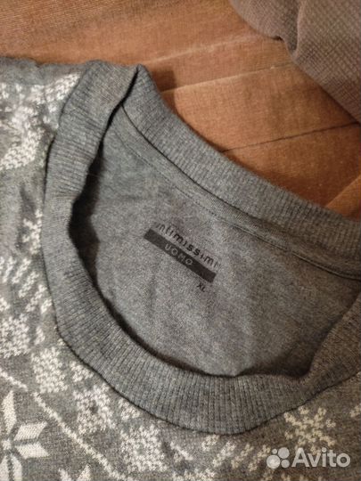 Свитер новогодний intimissimi XL