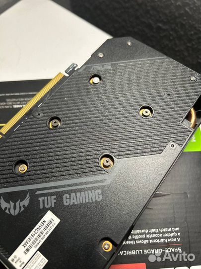 Видеокарта asus gtx 1650 / 4G