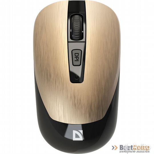 Мышь Defender Wireless Wave MM-995 золото