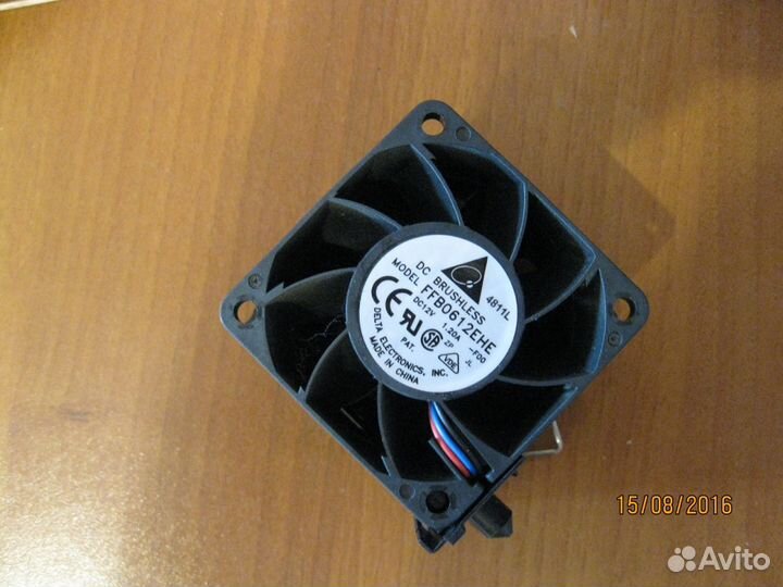 Кулер вентилятор Дельта 60х60х38 мм