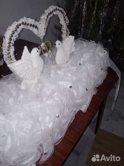 Украшение на свадебное авто