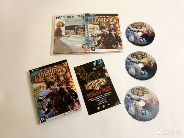 BioShock Infinite лицензия Россия DVD-box рукав