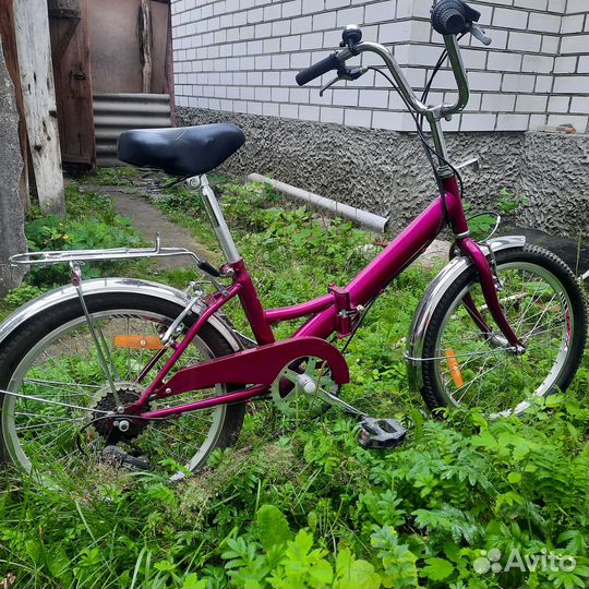 Велосипед stels складной