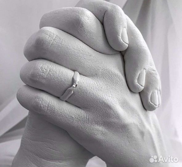 Слепки рук 3d