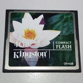 Флешка Compact Flash Kingston 4Gb
