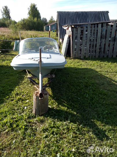 Лодка Обь 3 с мотором Ямаха 15 л/с