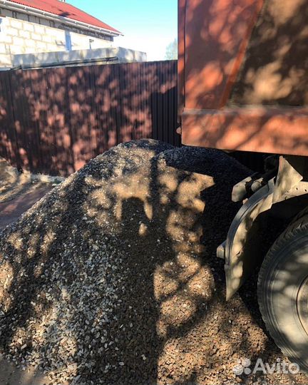 Щебень гранитный