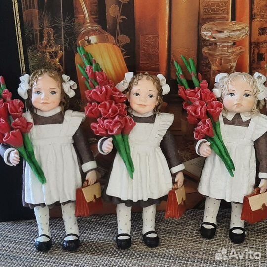 Ватные елочные игрушки