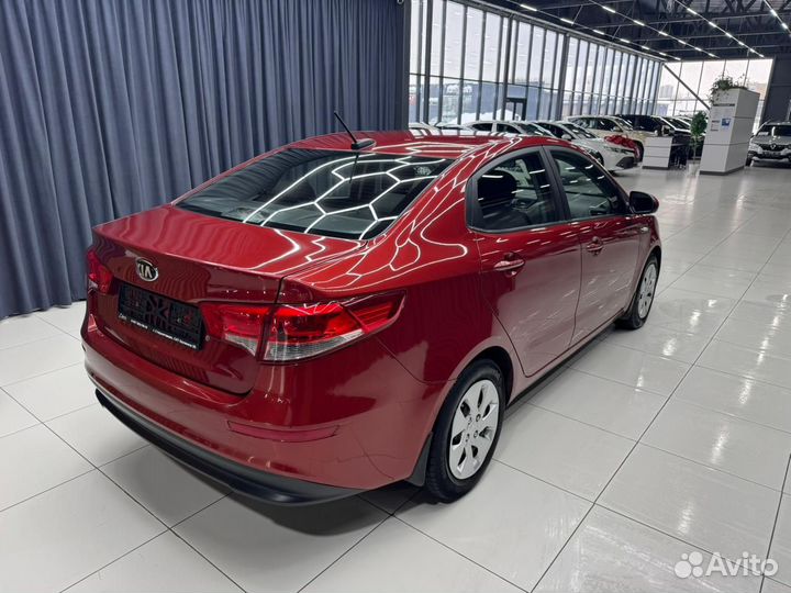 Kia Rio 1.4 МТ, 2017, 165 600 км