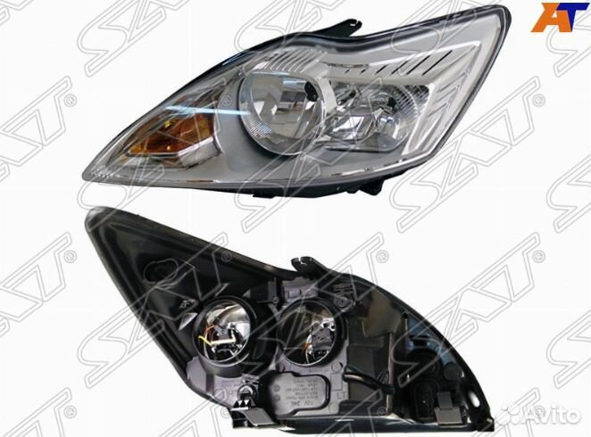Фара Ford Focus 2 08г- 
