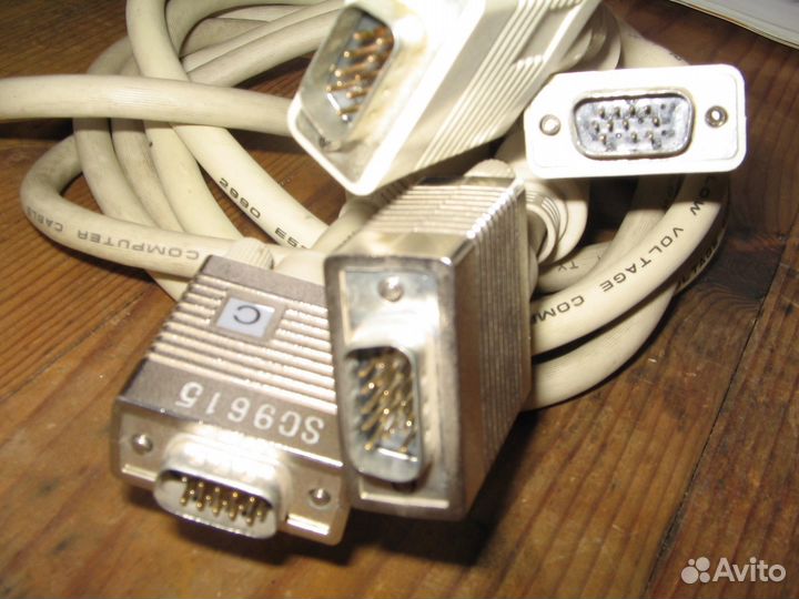 Разные кабели и переходники