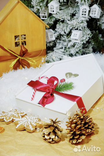 Коробка подарочная Деревянный ящик