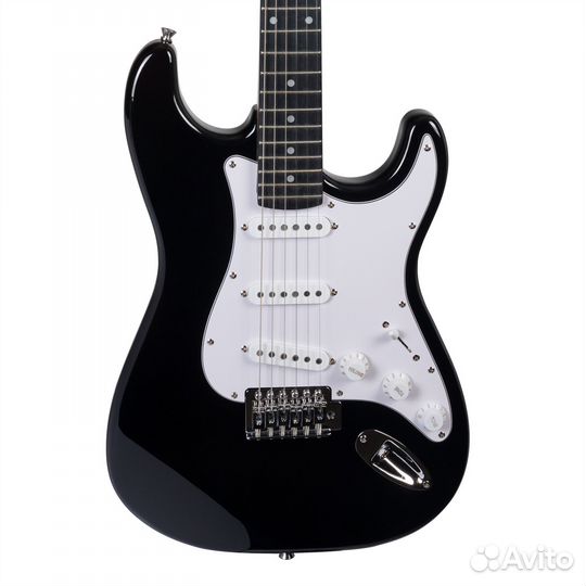 Электрогитара rockdale Stars SSS Black