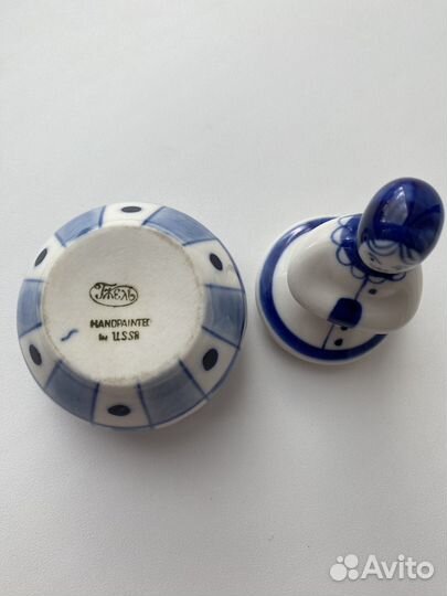 Статуэтка шкатулка Девушка/Барышня в полушубке