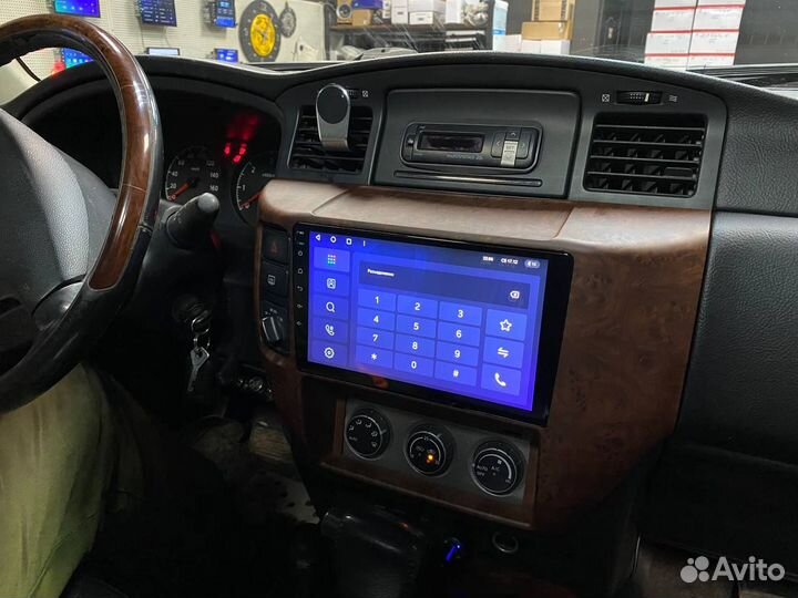 Android магнитола Nissan Patrol Y61, есть Teyes