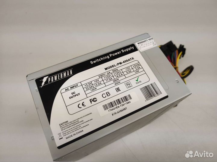 Блок питания 400W новый