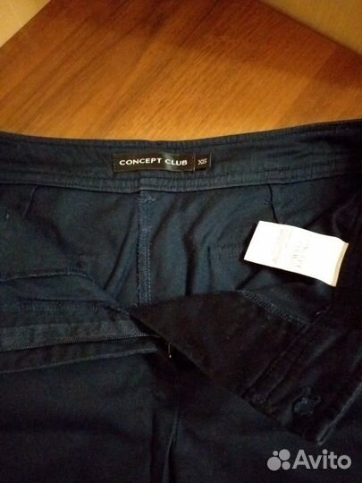 Шорты тёмно- синие, х/б