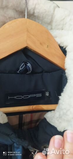 Пуховик зимний hoops