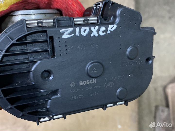 Дроссельная заслонка 24420536 Opel Corsa Astra