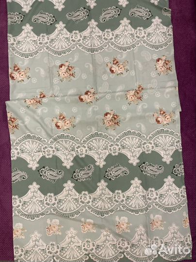 Постельное белье двухспальное новое перкаль