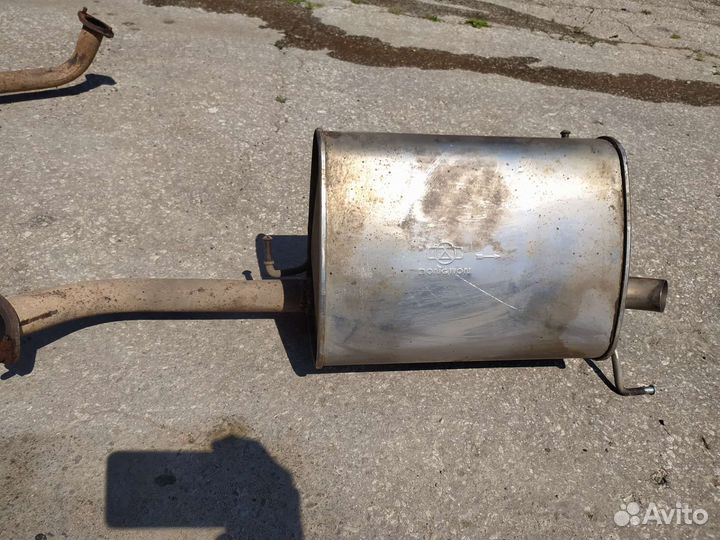 Глушитель Шевроле Лачетти хэтчбек