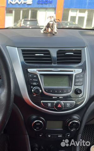 Штатная магнитола Хендай Солярис Оригинал