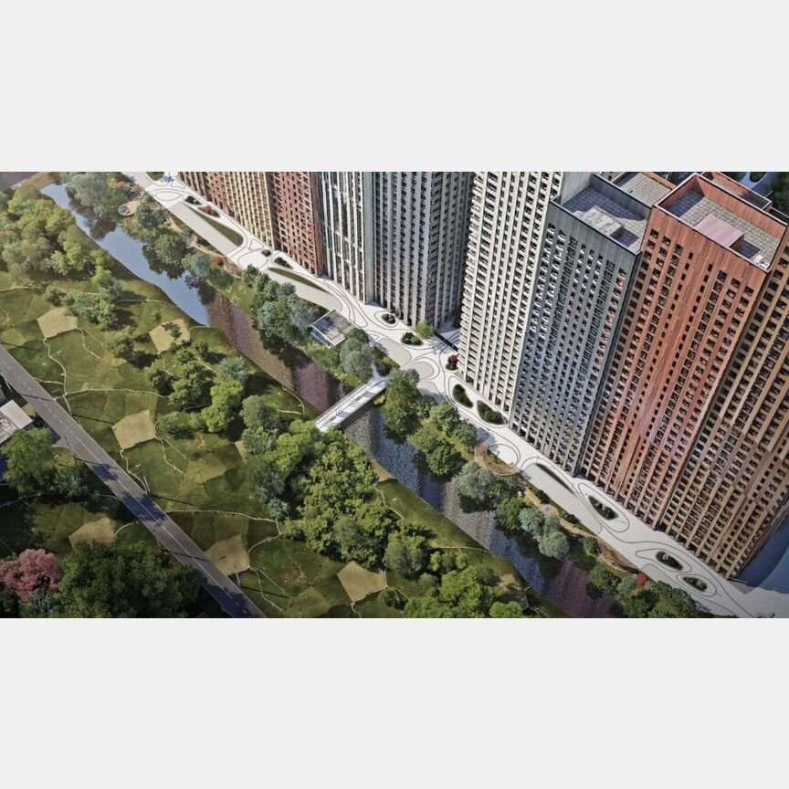 2-к. квартира, 69,6 м², 12/43 эт.