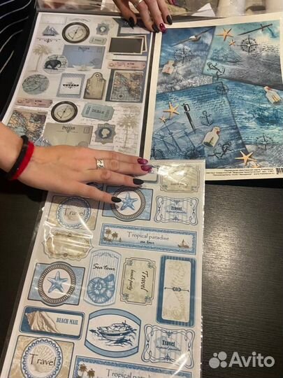 Декупажная карта