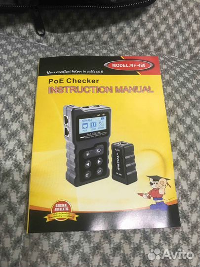 Тестер сетевого кабеля noyafa NF-488
