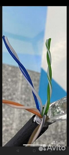 Витая пара от производителя, уличная медь 5е, б/н