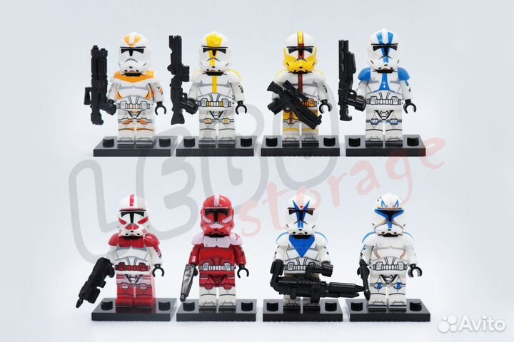 Фигурки Lego Star Wars Лего Звездные Войны клоны