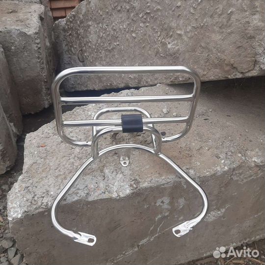 Багажник спинка на мопед мотоцикл