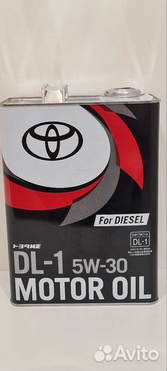 Масло моторное 5w30 для toyota diesel