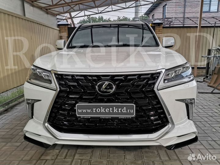 Обвес Lexus LX 570 Heritage White 2016+ X9865