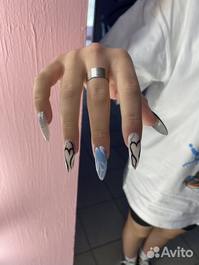 Наращивание ногтей/гель лак