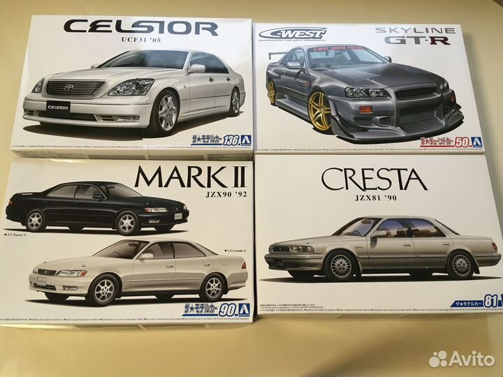 Сборная модель автомобиля Aoshima 1/24