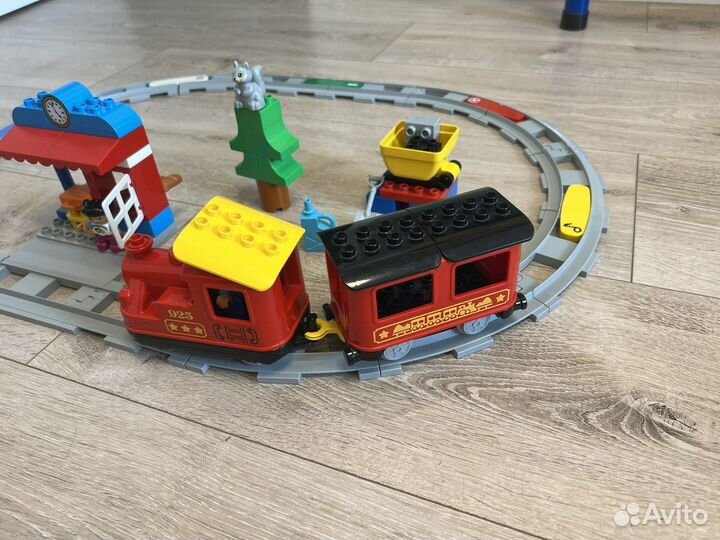 Lego Duplo 10874 Пассажирский поезд полн. комплект