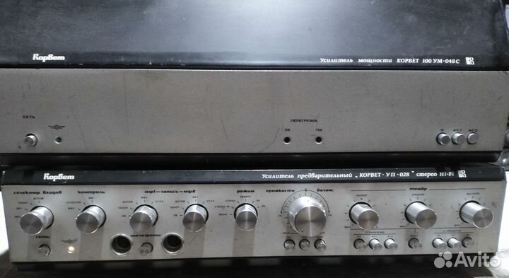 Усилитель корвет 100ум 048с и пред 028