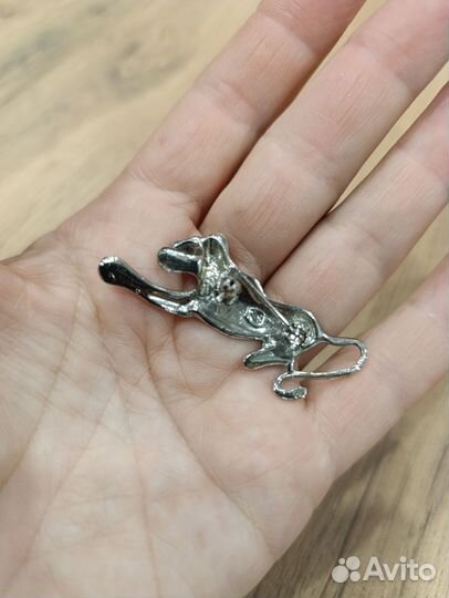 Брошь Пантера, Кошка, бижутерия