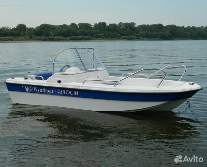 Новый катер Wyatboat 430 DCM тримаран в наличии