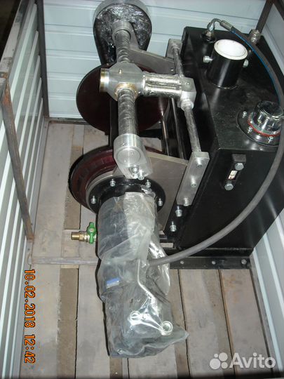 Лебедка для буксировки парашюта